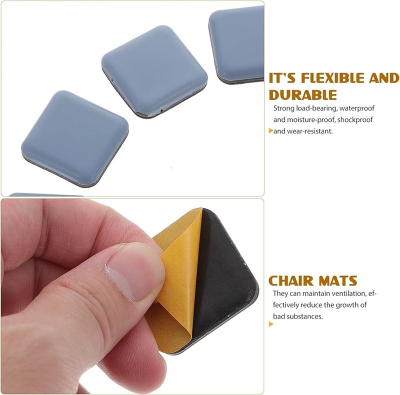 8Pcs 3Cm Non Slip Furniture Protectors Wear Resistant Rubber Feet For Hardwood Floors - Image 3